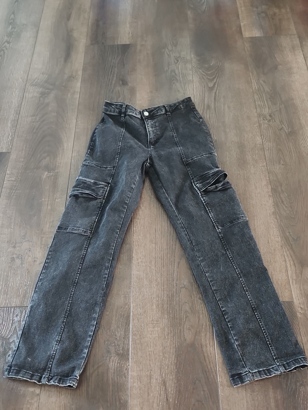 Black Cargo Jeans Fashion Nova